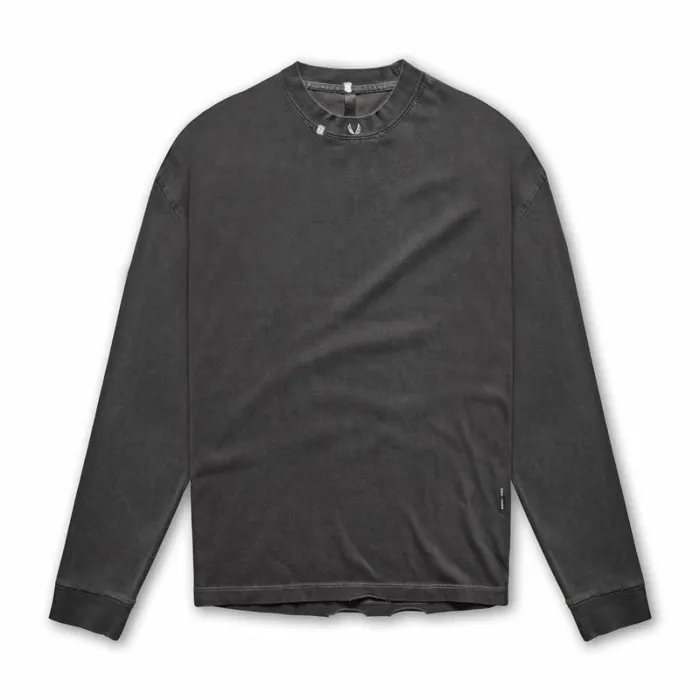 ASRV Long Sleeves Men Technical Essentials Relaxed Long Sleeve Faded Grey