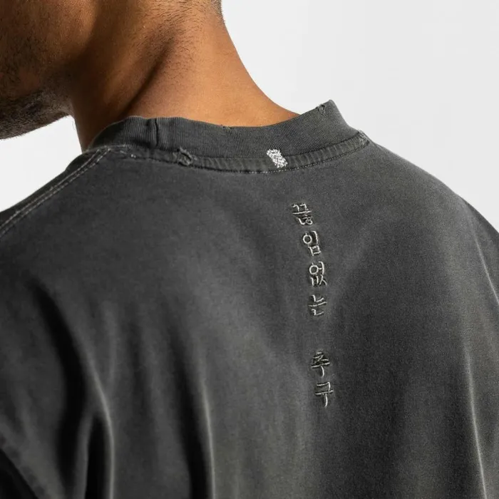ASRV Long Sleeves Men Technical Essentials Relaxed Long Sleeve Faded Grey