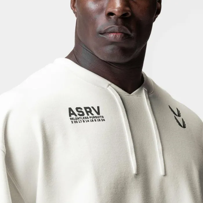 ASRV Short Sleeves Men MicroTerry WarmUp Tee Cream