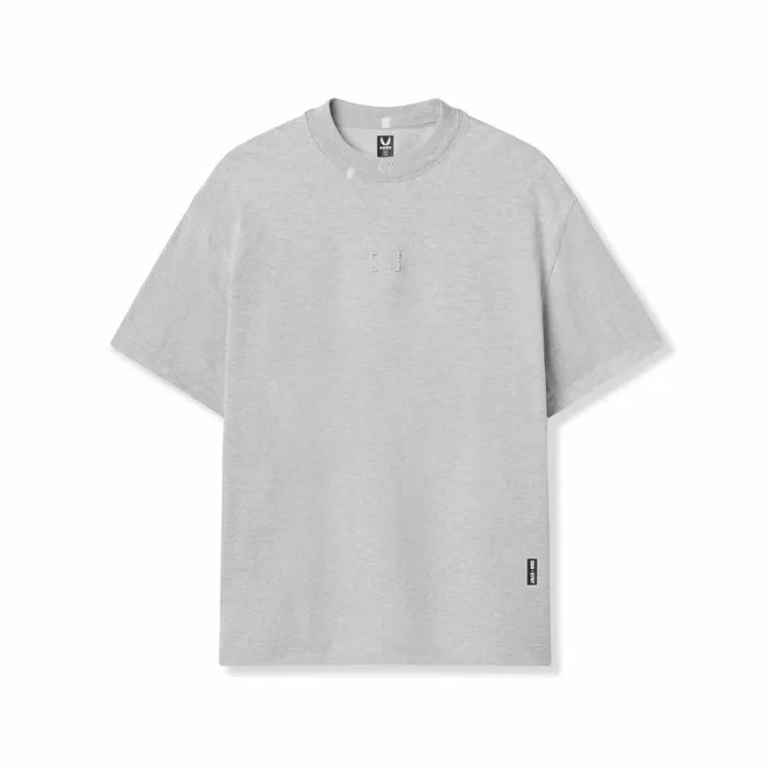 ASRV Short Sleeves Men Tech Essential Relaxed Tee Heather Grey 034space Bracket034