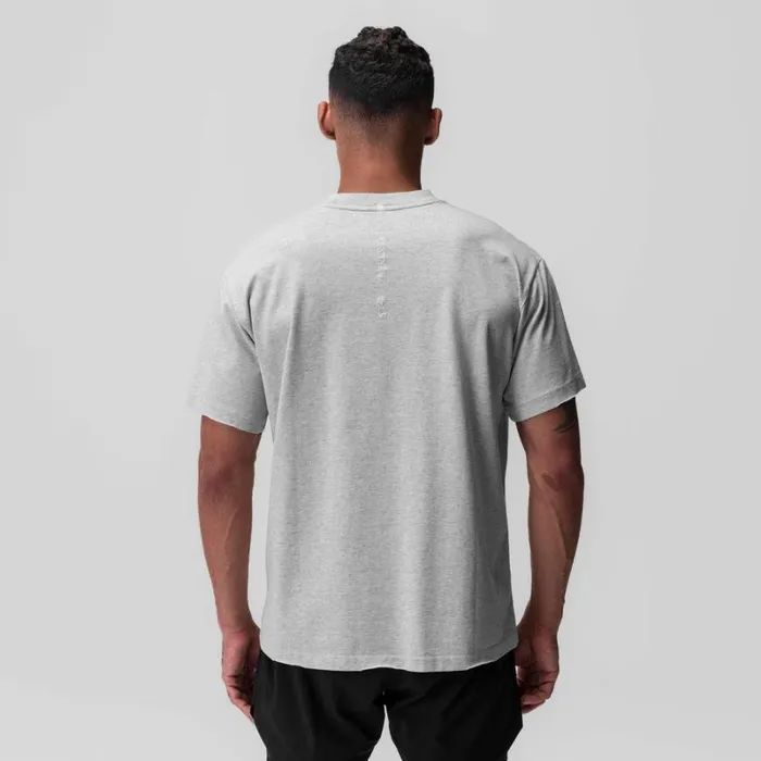 ASRV Short Sleeves Men Tech Essential Relaxed Tee Heather Grey