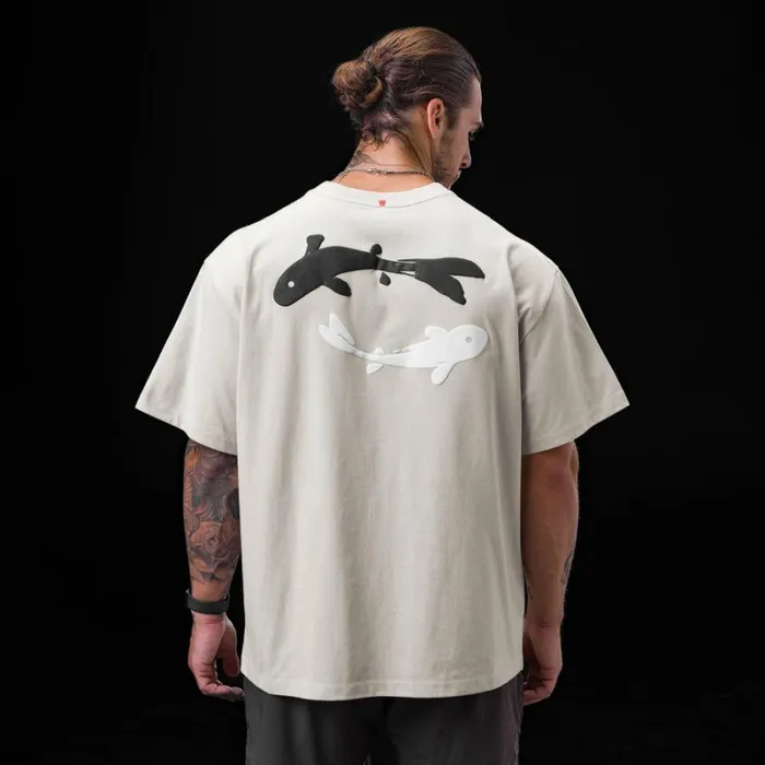 ASRV Short Sleeves Men Tech Essential Relaxed Tee Stone 034koi034