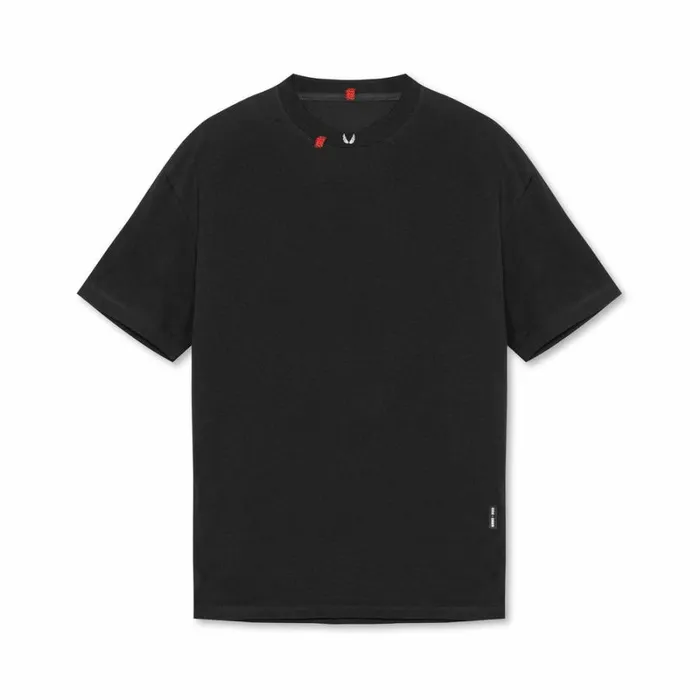 ASRV Short Sleeves Men Technical Essentials Relaxed Tee Black