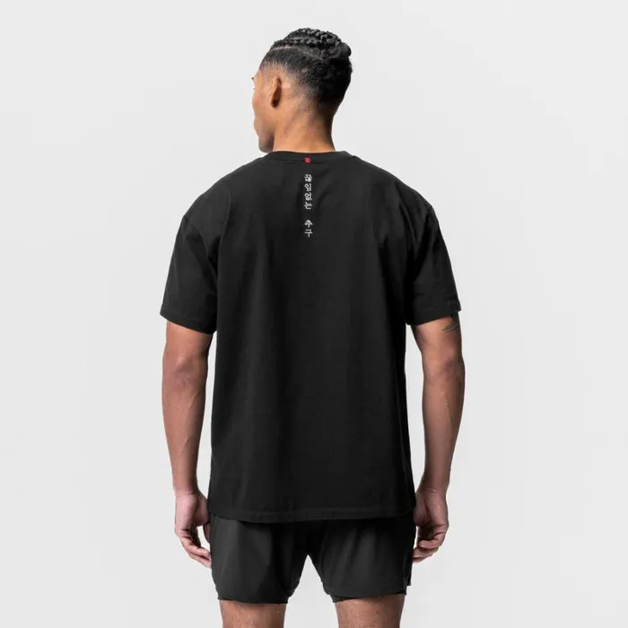 ASRV Short Sleeves Men Technical Essentials Relaxed Tee Black