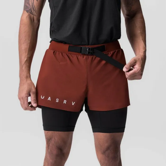 ASRV Shorts Men Ripstop 3034 Belt Pack Short Brickblack