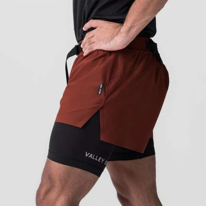 ASRV Shorts Men Ripstop 3034 Belt Pack Short Brickblack