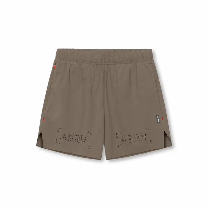 ASRV Shorts Men Ripstop 6034 Perforated Short Deep Taupe