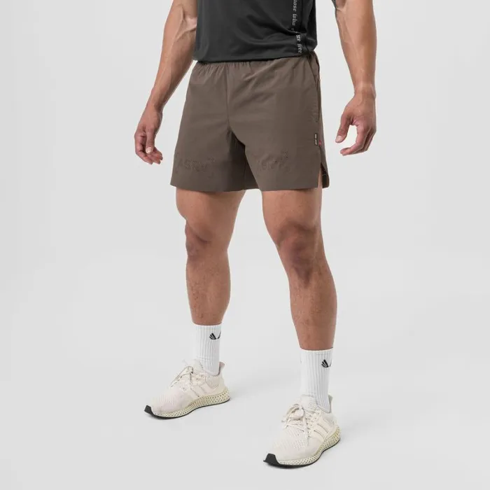 ASRV Shorts Men Ripstop 6034 Perforated Short Deep Taupe