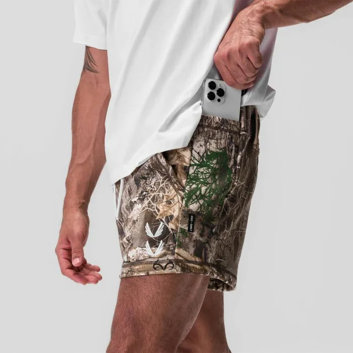 ASRV Shorts Men TechTerry Sidelock Sweat Short Realtree Camo 034stacked Wings034 ASRV Shorts Men TechTerry Sidelock Sweat Short Realtree Camo 034stacked Wings034
