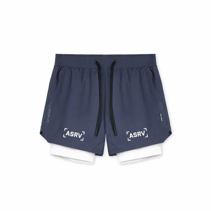 ASRV Shorts Men TETRALITE 5034 Liner Short Navywhite