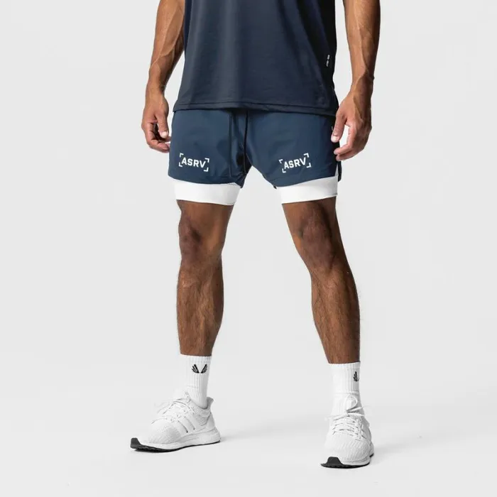 ASRV Shorts Men TETRALITE 5034 Liner Short Navywhite