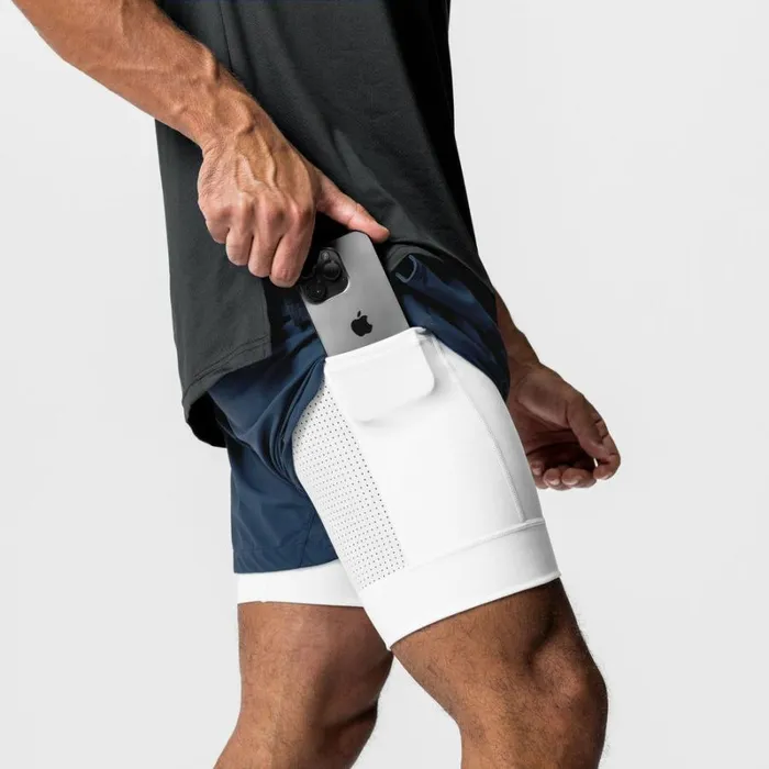 ASRV Shorts Men TETRALITE 5034 Liner Short Navywhite