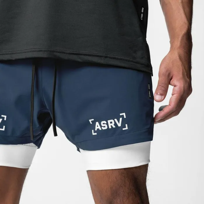 ASRV Shorts Men TETRALITE 5034 Liner Short Navywhite