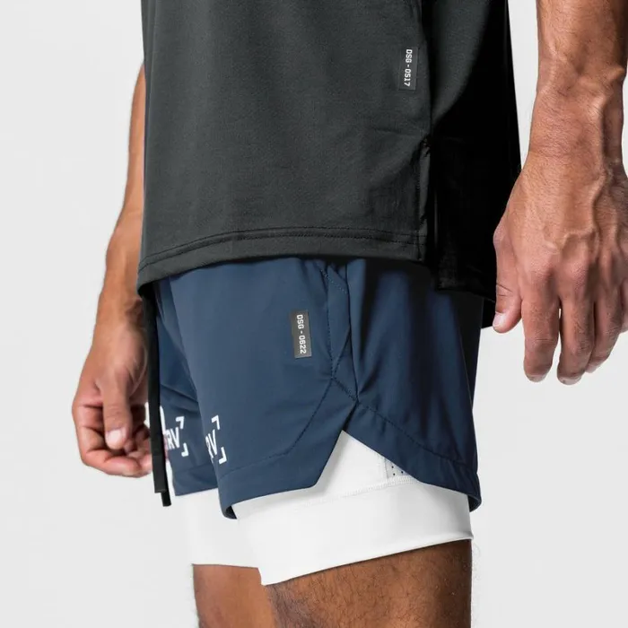 ASRV Shorts Men TETRALITE 5034 Liner Short Navywhite