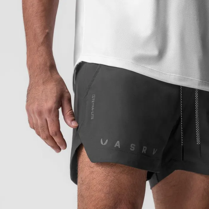 ASRV Shorts Men TetraLite 5034 Linerless Short Space Grey 034reflective Classic034