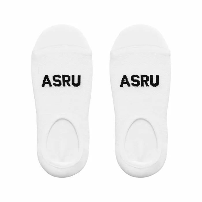 ASRV Socks and Underwear Men Essential NoShow Socks White