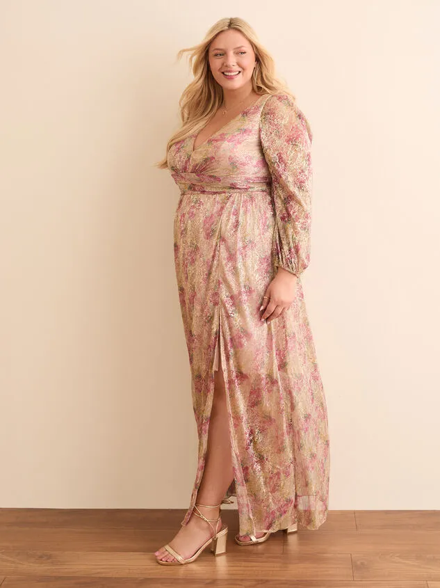 Aurelia Abstract Floral Maxi Dress Rosegold Women Altar039d State Dresses Aurelia Abstract Floral Maxi Dress Rosegold Women Altar039d State Dresses