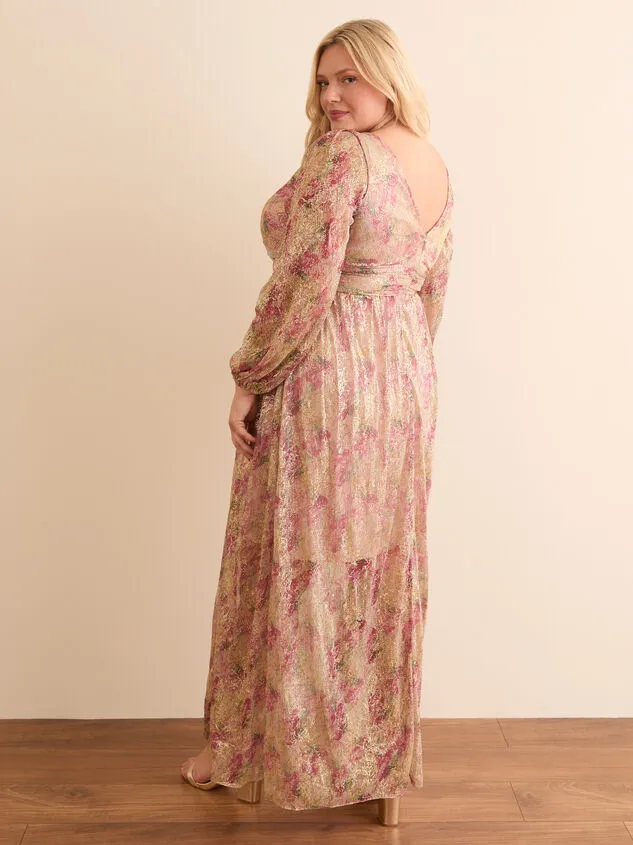 Aurelia Abstract Floral Maxi Dress Rosegold Women Altar039d State Dresses Aurelia Abstract Floral Maxi Dress Rosegold Women Altar039d State Dresses