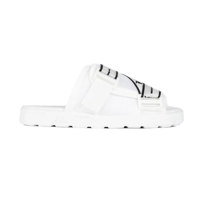 Authentic Jpn Mitel Sandals 8211 White Black White Black Footwear Kappa Sandals