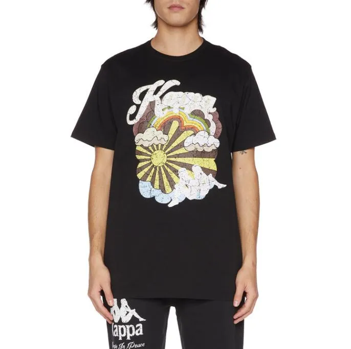 Authentic Kingston TShirt 8211 Jet Black Jet Black Men Kappa TShirts