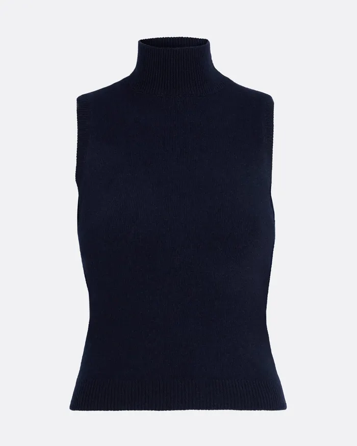 Aysel Maritime Knit Top Maritime Blue Knitwear Safiyaa Women