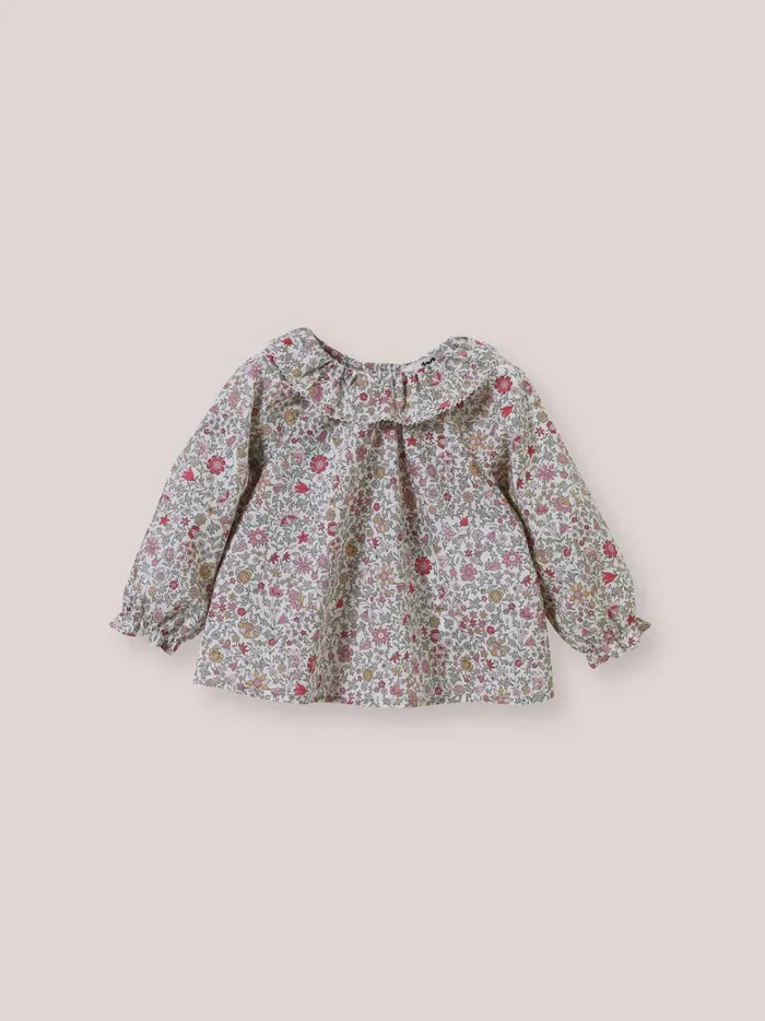 Baby Birth Cyrillus Godington Motif Shirt Made With Liberty Fabric Lib Godington Park