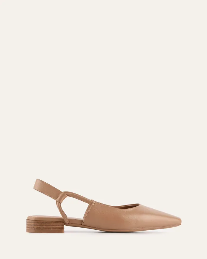 BALLET jomercer Women Larissa dress flats tan leather