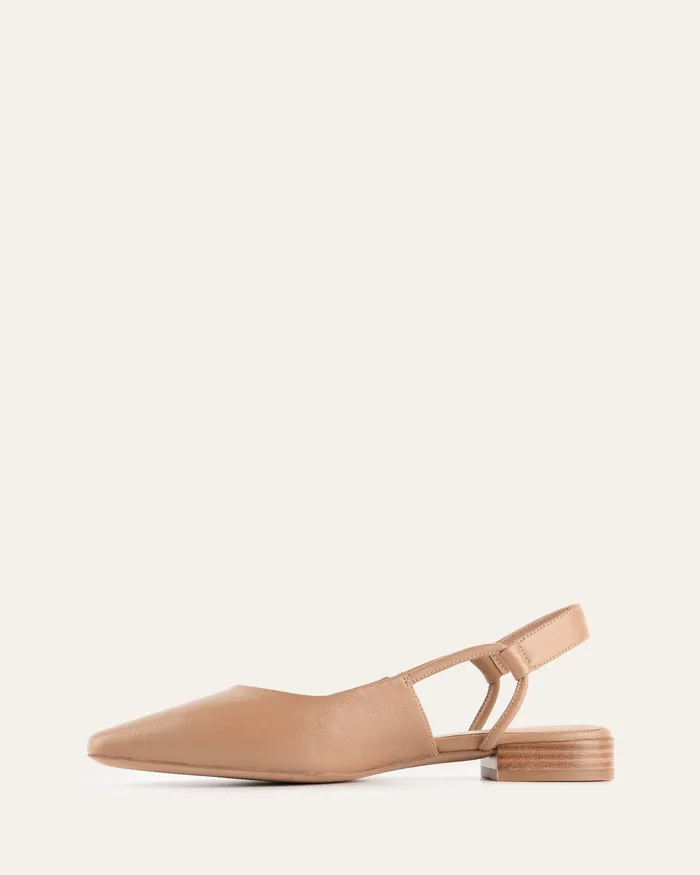 BALLET jomercer Women Larissa dress flats tan leather