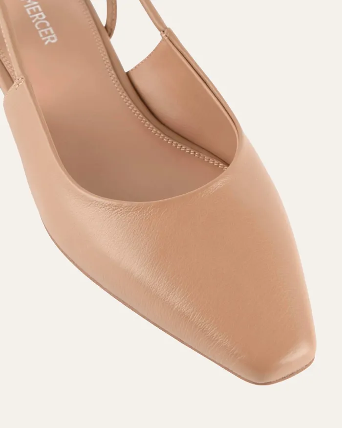BALLET jomercer Women Larissa dress flats tan leather