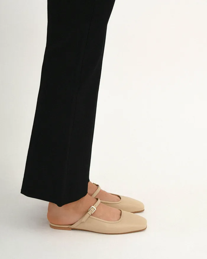 BALLET jomercer Women Sammy dress flats sand leather BALLET jomercer Women Sammy dress flats sand leather