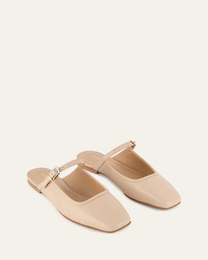 BALLET jomercer Women Sammy dress flats sand leather BALLET jomercer Women Sammy dress flats sand leather