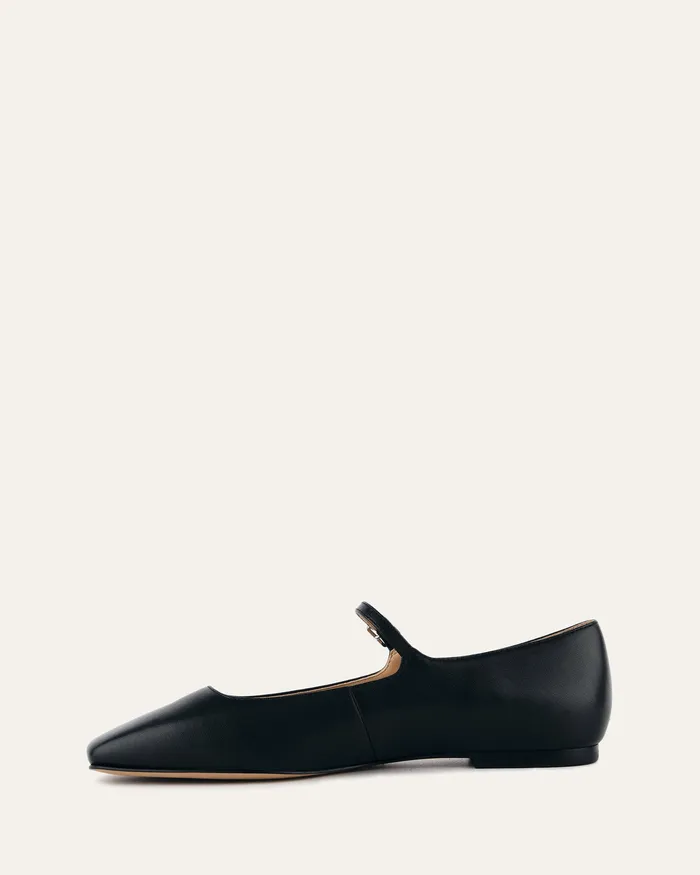 BALLET jomercer Women Serenity casual flats black leather