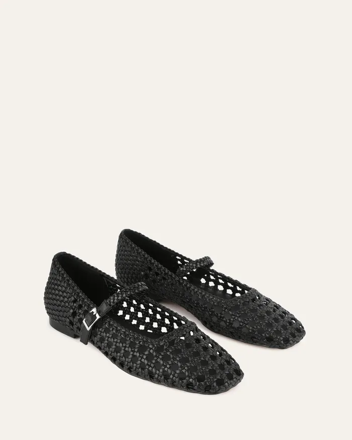 BALLET Willis casual flats black leather jomercer Women BALLET Willis casual flats black leather jomercer Women