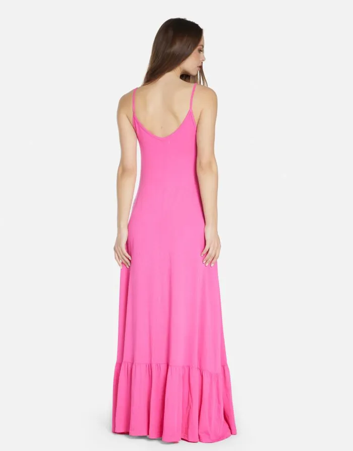 Beatrix Scribble Lightning Bright Pink Women Lauren Moshi Dresses
