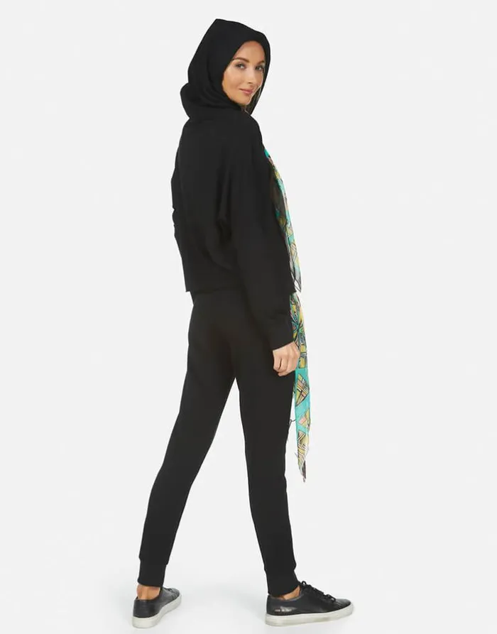 Belinda Scarf Black Tribal Women Lauren Moshi Hoodies