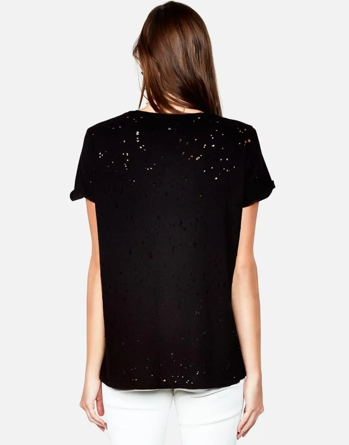 Bess Free Spirit Peace Black Women Lauren Moshi Short Sleeve