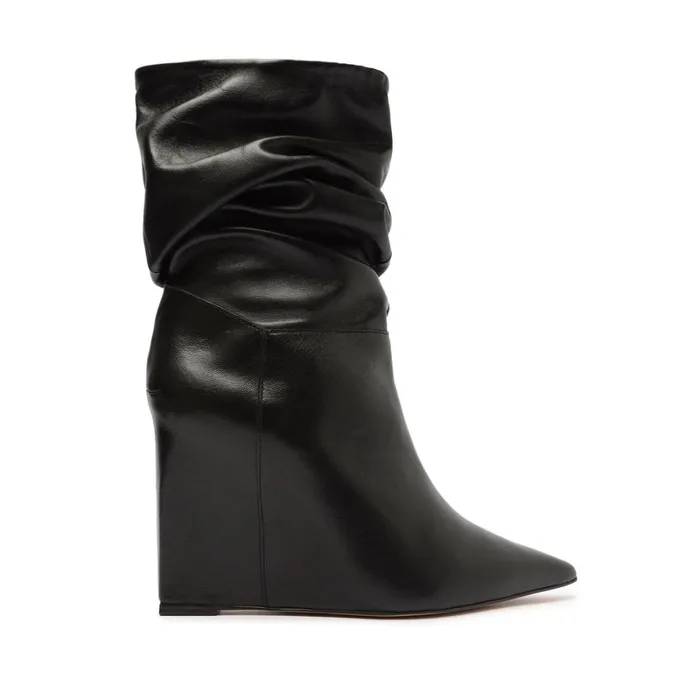 Boots Ashlee Soft Nappa Bootie Black Schutz Shoes Booties