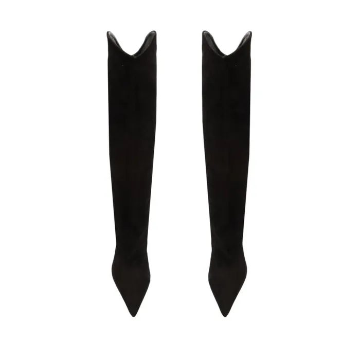 Boots Maryana Sculpt Nubuck Boot Black Schutz Shoes Boots Boots Maryana Sculpt Nubuck Boot Black Schutz Shoes Boots