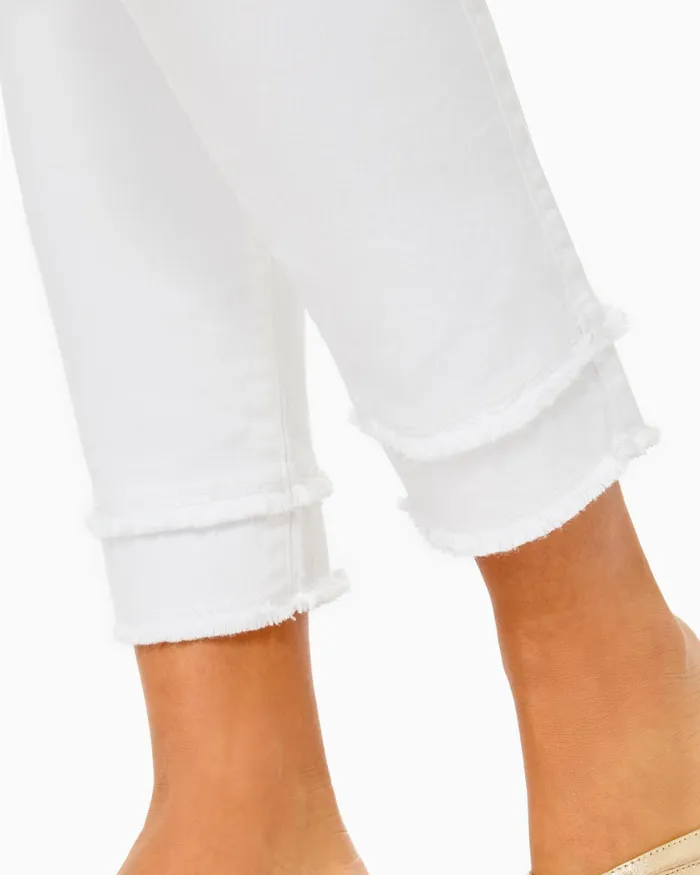 Bottoms Women Lilly Pulitzer 29034 South Ocean HighRise Skinny Jean Resort White
