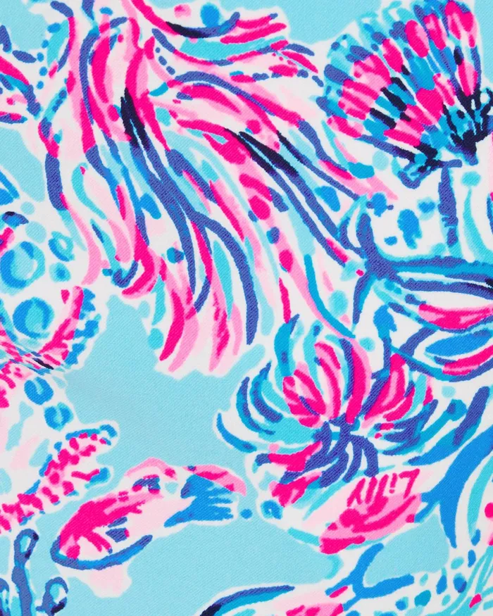 Bottoms Women Lilly Pulitzer UPF 50 Luxletic 28034 Corso Pant Celestial Blue Seek And Sea Golf Bottoms Women Lilly Pulitzer UPF 50 Luxletic 28034 Corso Pant Celestial Blue Seek And Sea Golf