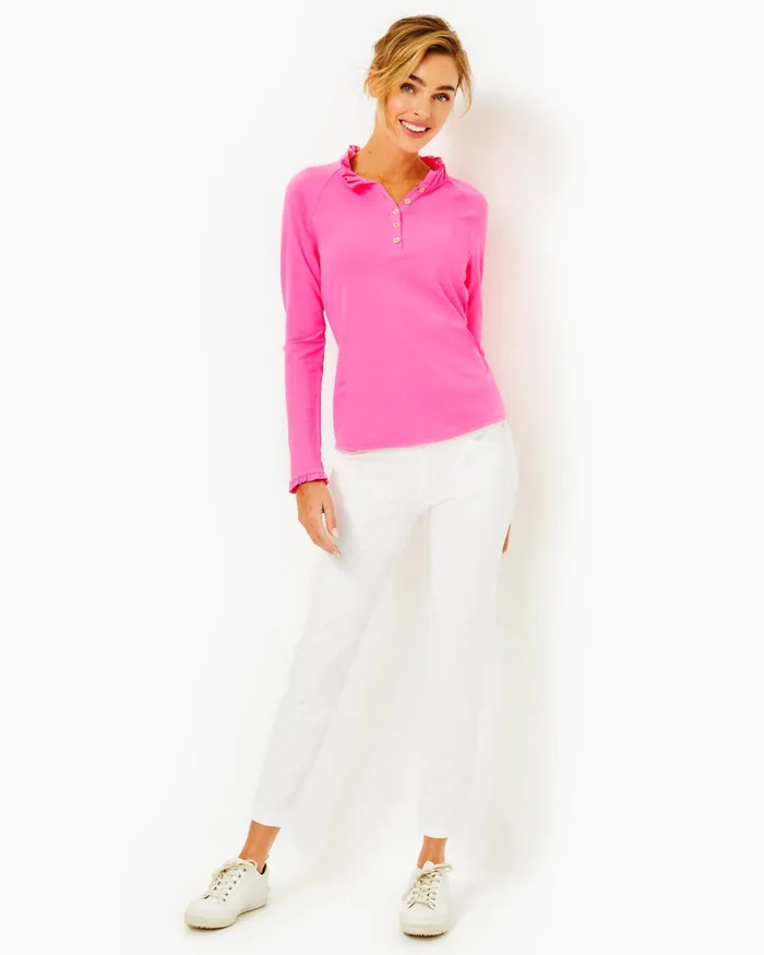 Bottoms Women Lilly Pulitzer UPF 50 Luxletic 28034 Corso Pant Resort White Bottoms Women Lilly Pulitzer UPF 50 Luxletic 28034 Corso Pant Resort White