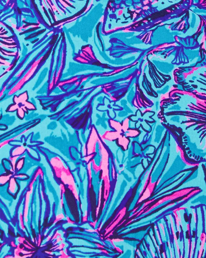 Bottoms Women Lilly Pulitzer UPF 50 Luxletic Aila Skort Breakwater Blue Shells N Bells Bottoms Women Lilly Pulitzer UPF 50 Luxletic Aila Skort Breakwater Blue Shells N Bells