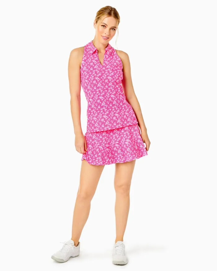 Bottoms Women Lilly Pulitzer UPF 50 Luxletic Corrine Skort Aura Pink Check You Out Bottoms Women Lilly Pulitzer UPF 50 Luxletic Corrine Skort Aura Pink Check You Out