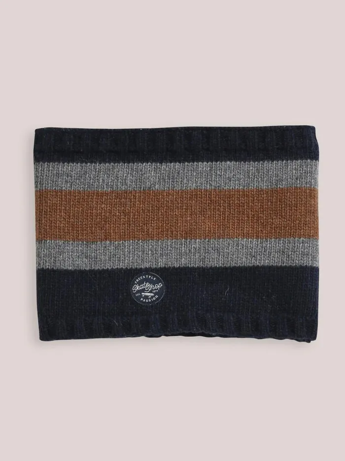 Boys Accessories Cyrillus Wool Snood Marine