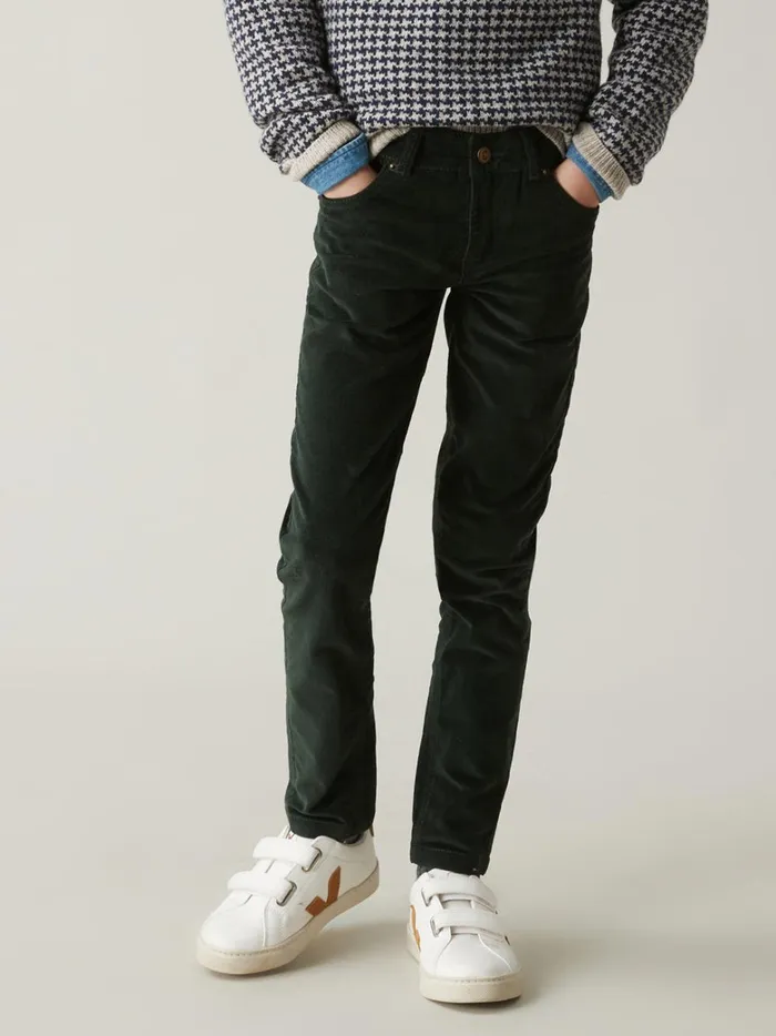 Boys Clothing Cyrillus SlimFit Corduroy Trousers