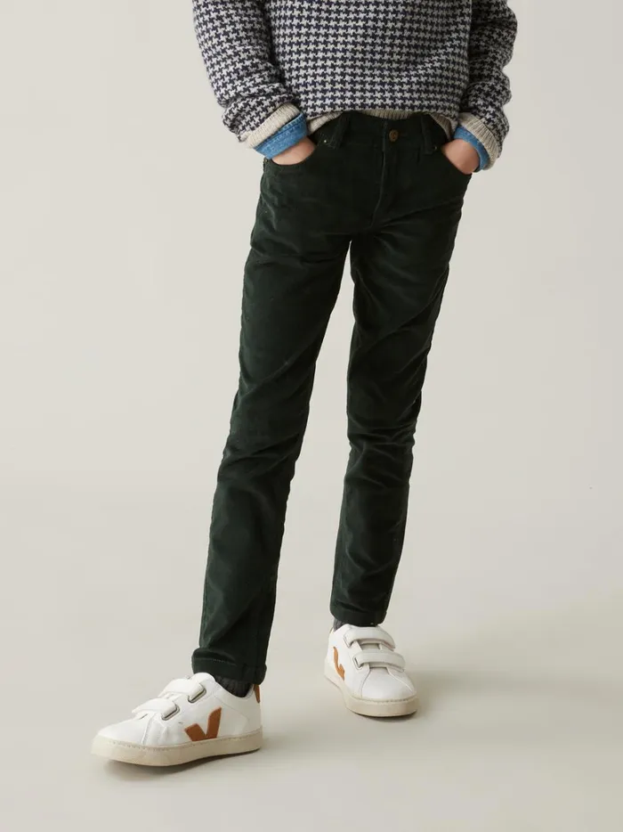 Boys Clothing Cyrillus SlimFit Corduroy Trousers