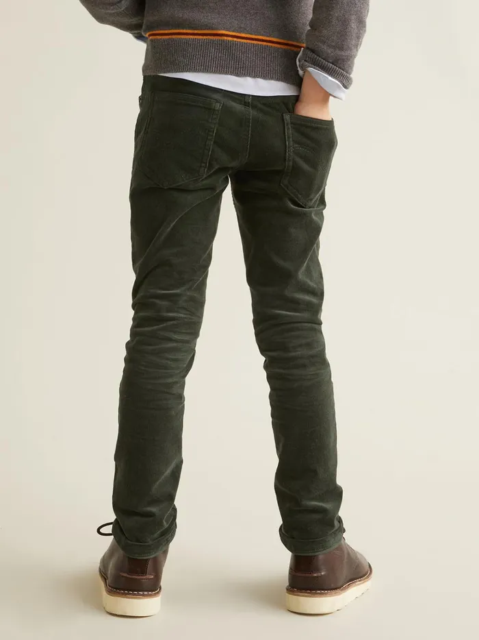 Boys Clothing Cyrillus SlimFit Corduroy Trousers
