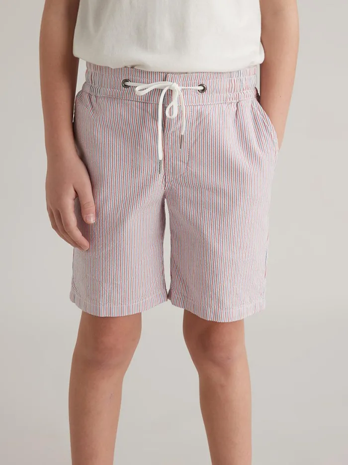 Boys Clothing Cyrillus Stripe Bermuda Shorts