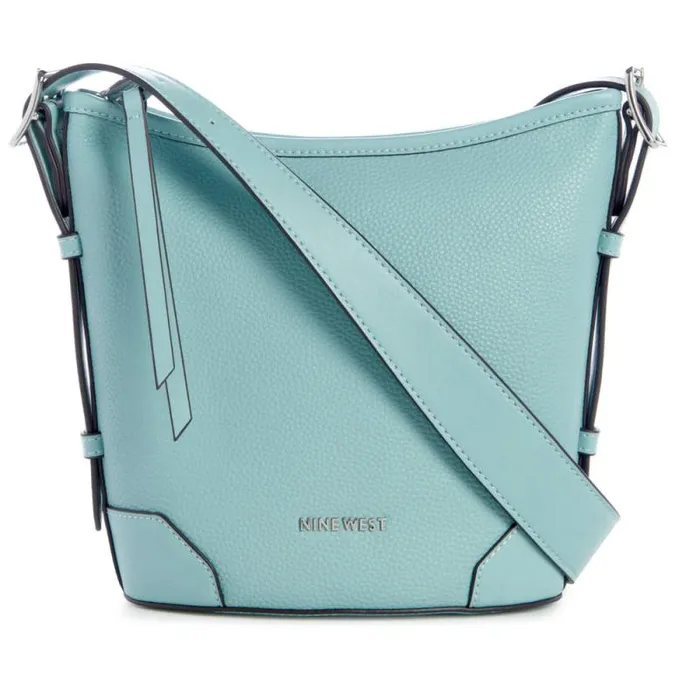 Brooklyn Crossbody Bucket Pale Aqua Women Nine West Crossbody