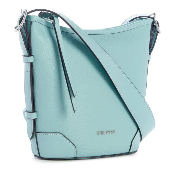 Brooklyn Crossbody Bucket Pale Aqua Women Nine West Crossbody